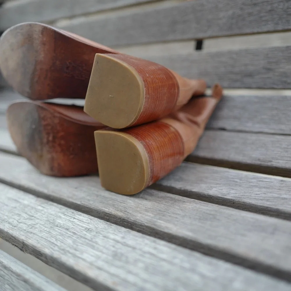 EUC Fortress of Inca Alexandra Paige Leather Combat Bootie Sz 8.5 - Picture 8 of 10